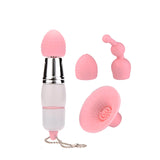 3 In 1 Clitoris Stimulator Nipple Stimulation Massager Strong Vibration Erotic Sex Toys For Women Couple/Adult Games Products