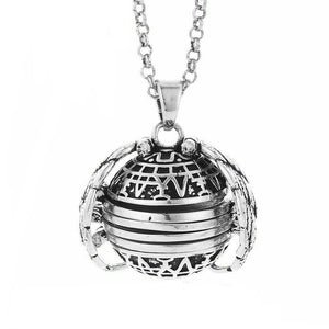 Expanding Photo Locket Necklace Pendant For Women Men Angel Wings Gift Jewelry Decoration Necklace Fashion Album Box Necklaces