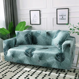 Tropical Leaves Collection Stretch Sofa Cover for Living Room Armchair Sofa Slipcover Elastic Couch Cover Case 1 2 3 4 Seater