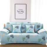 Tropical Leaves Collection Stretch Sofa Cover for Living Room Armchair Sofa Slipcover Elastic Couch Cover Case 1 2 3 4 Seater