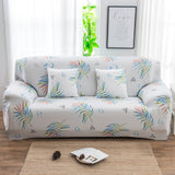 Tropical Leaves Collection Stretch Sofa Cover for Living Room Armchair Sofa Slipcover Elastic Couch Cover Case 1 2 3 4 Seater