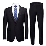 2019 Asian Size Mens Suits Set Grey Formal Blazer pants Marriage Tuxedo male 2 Piece suit set Terno wedding mens suit slim fit